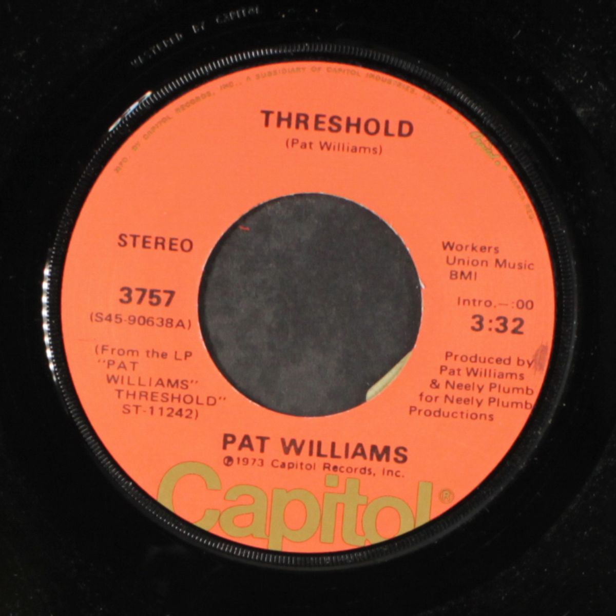 threshold / mr. smoke by PAT WILLIAMS