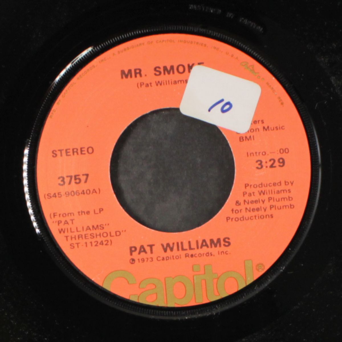 threshold / mr. smoke by PAT WILLIAMS