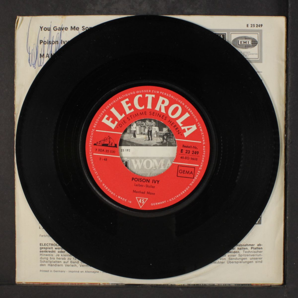 you gave me somebody to love / poison ivy by MANFRED MANN