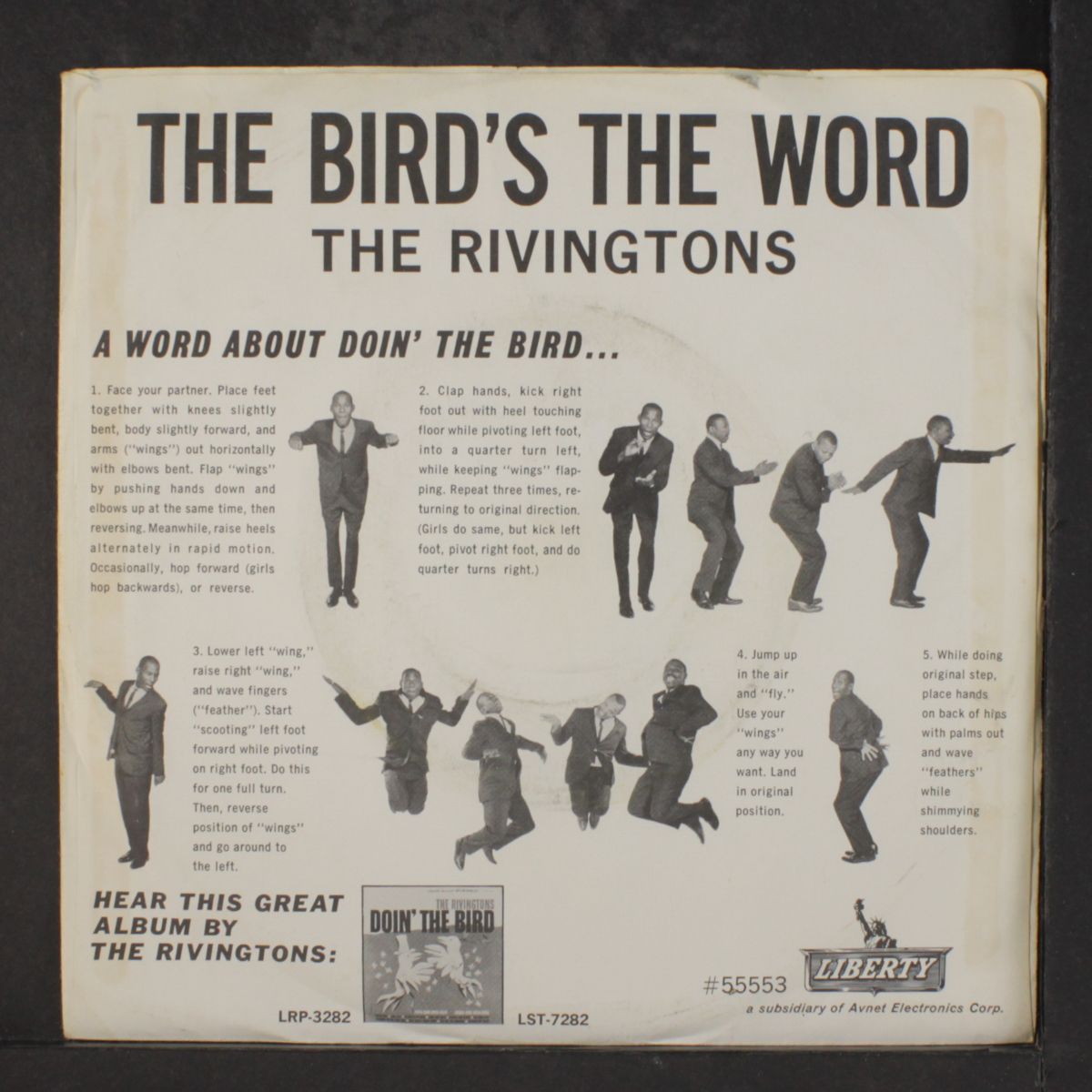the bird's the word / i'm losing my grip by RIVINGTONS