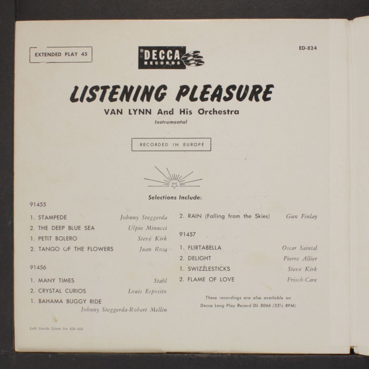 listening pleasure by VAN LYNN
