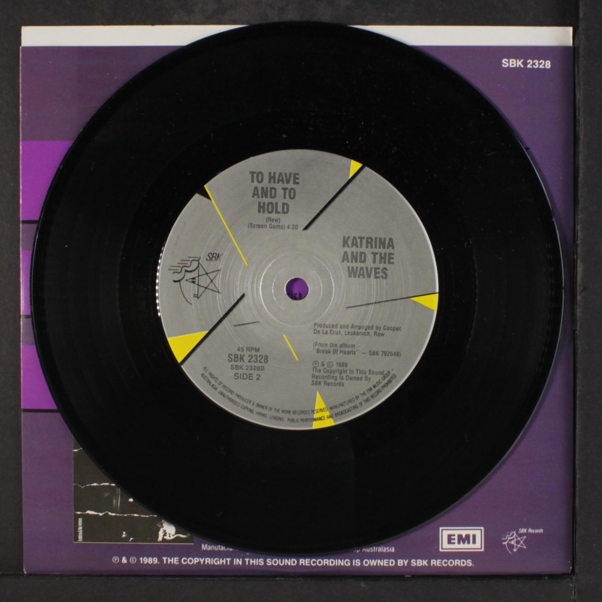 rock 'n' roll girl / to have and to hold by KATRINA & WAVES