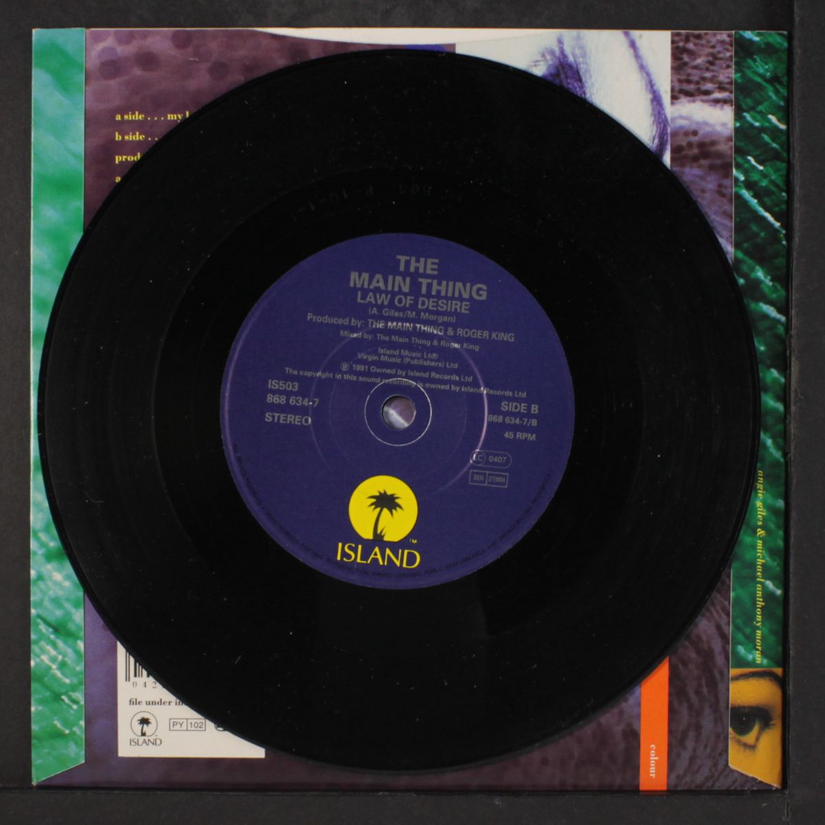 my lover's keeper / law of desire by MAIN THING