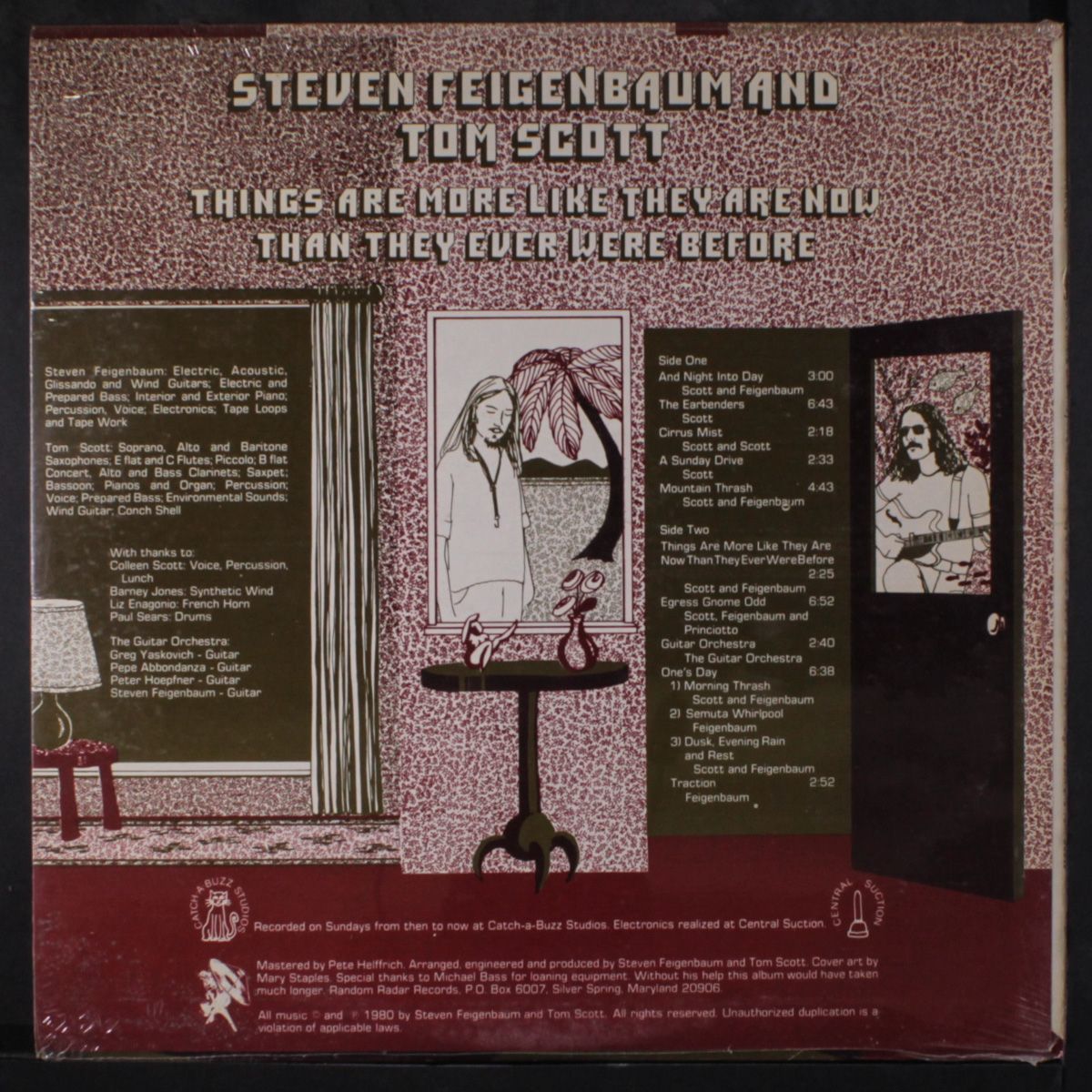 things are more like they are now... by STEVE FEIGENBAUM & TOM SCOTT