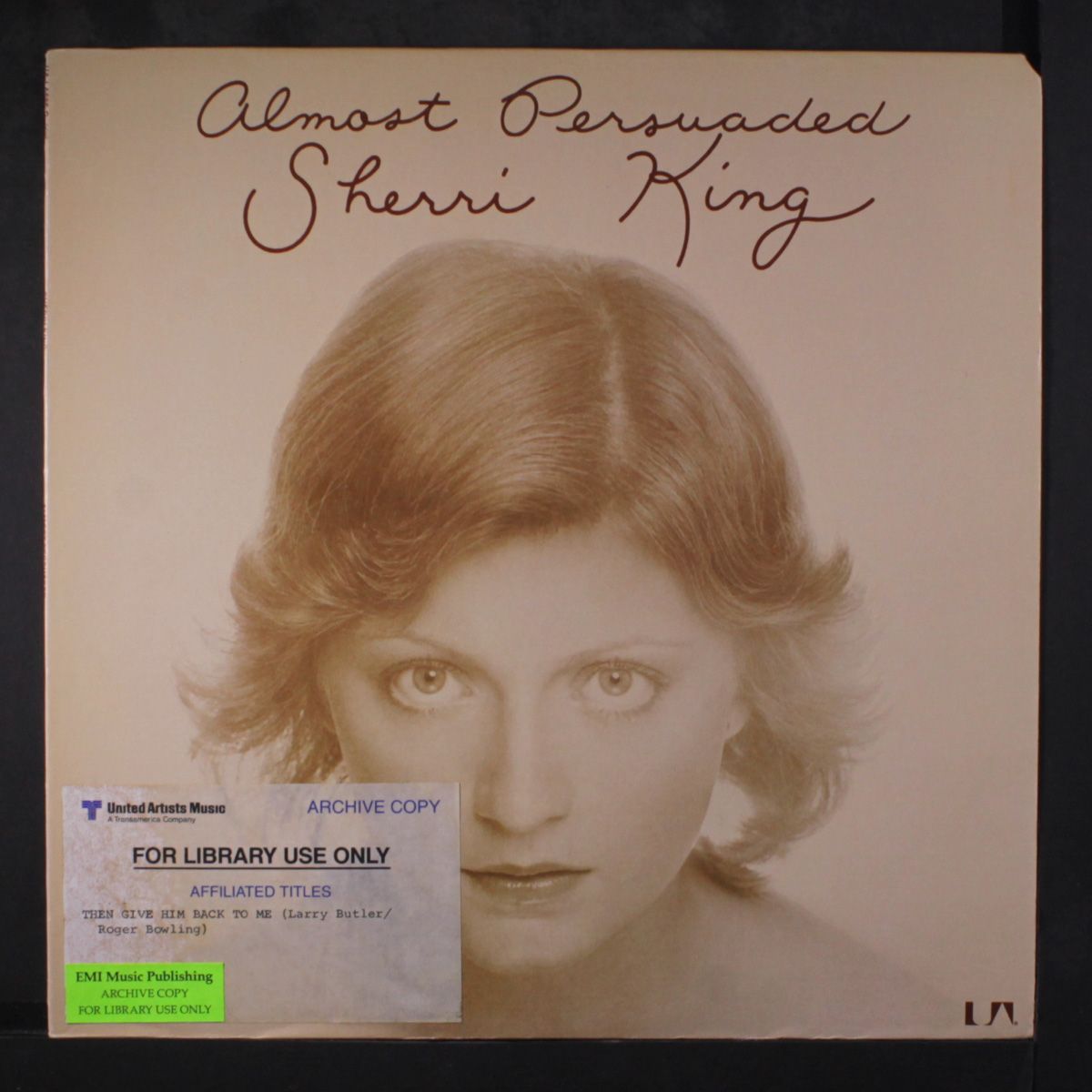 almost persuaded by SHERRI KING