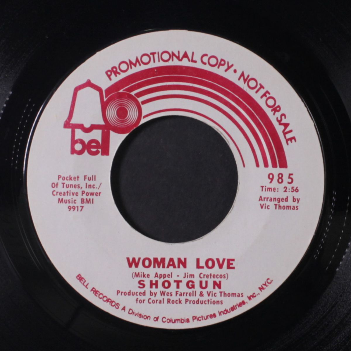you took a shot at my heart / woman love by SHOTGUN
