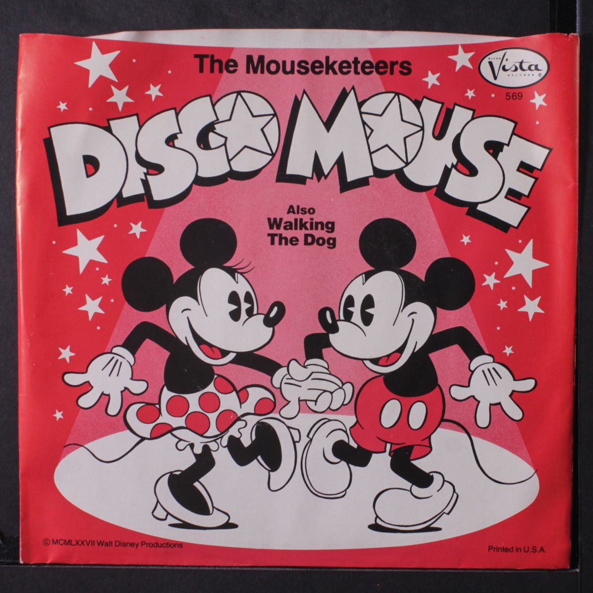 disco mouse / walking the dog by MOUSEKETEERS