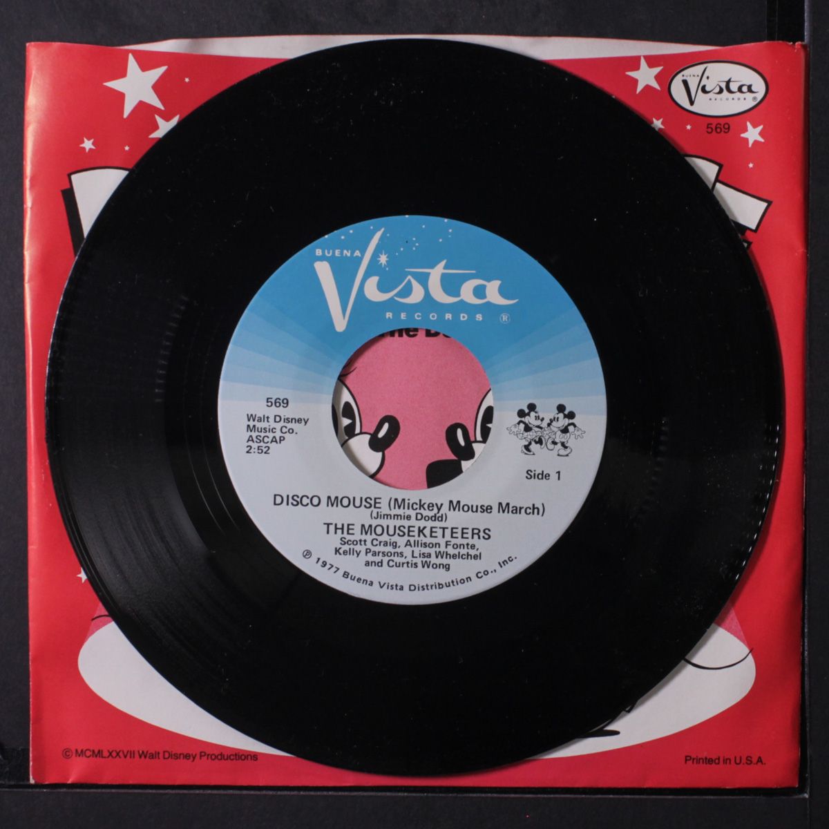 disco mouse / walking the dog by MOUSEKETEERS
