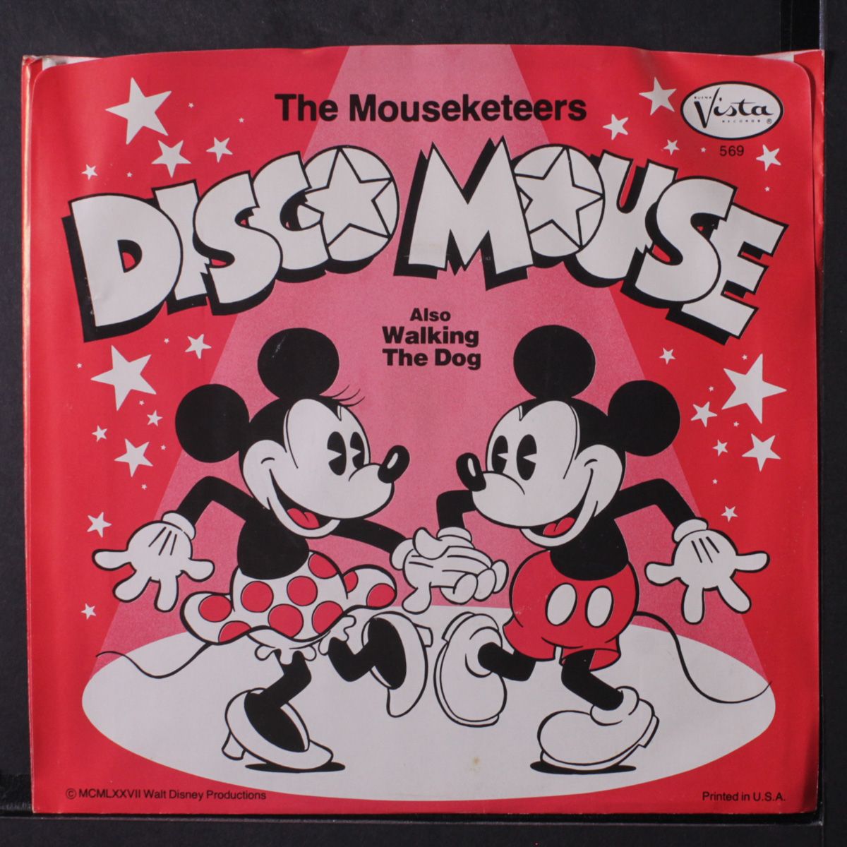 disco mouse / walking the dog by MOUSEKETEERS