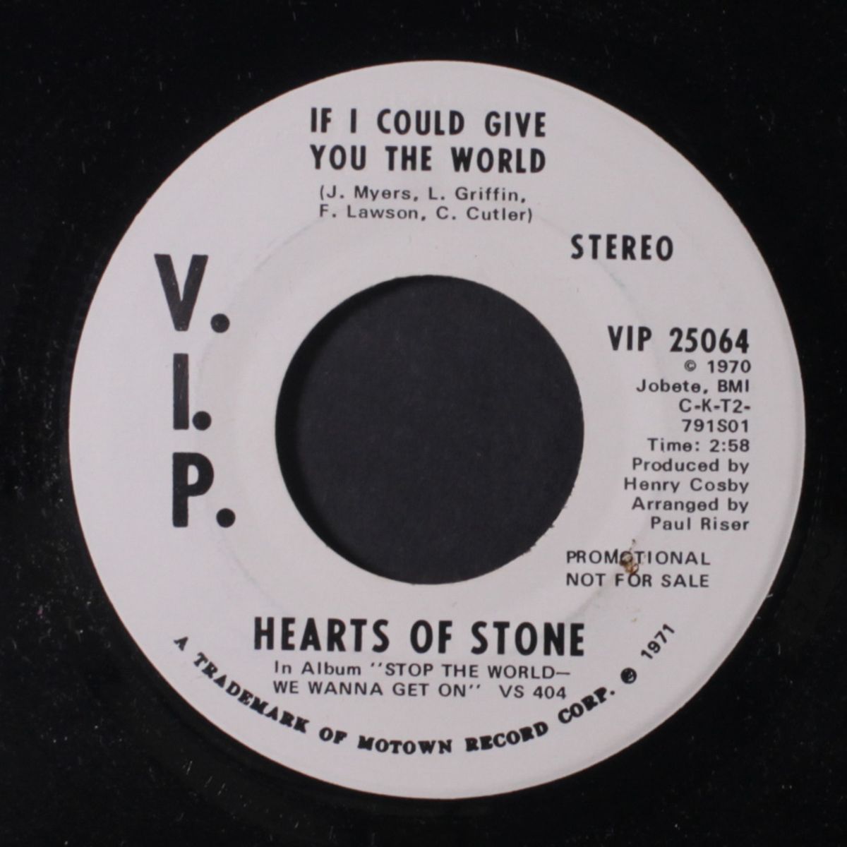 if i could give you the world / mono by HEARTS OF STONE