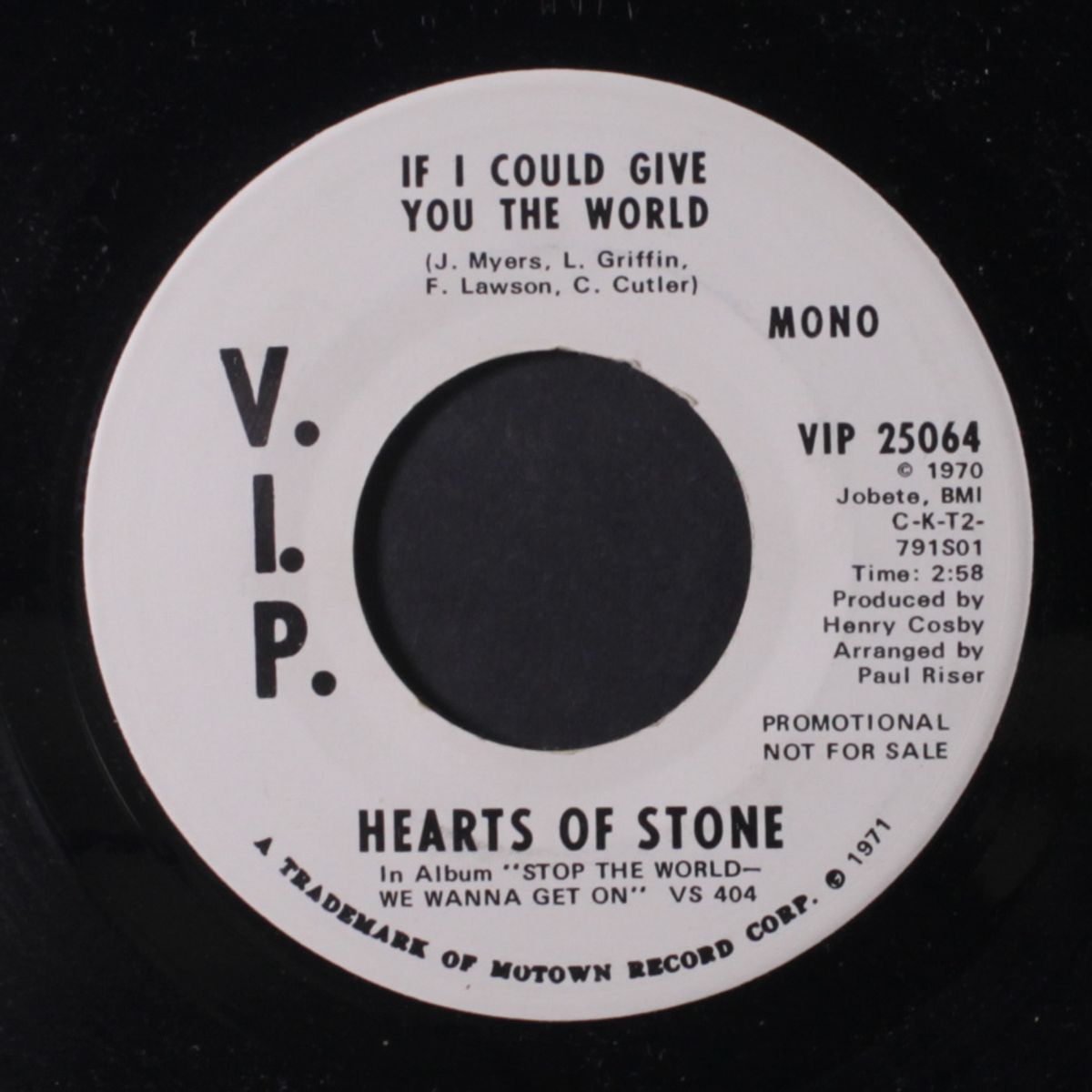 if i could give you the world / mono by HEARTS OF STONE