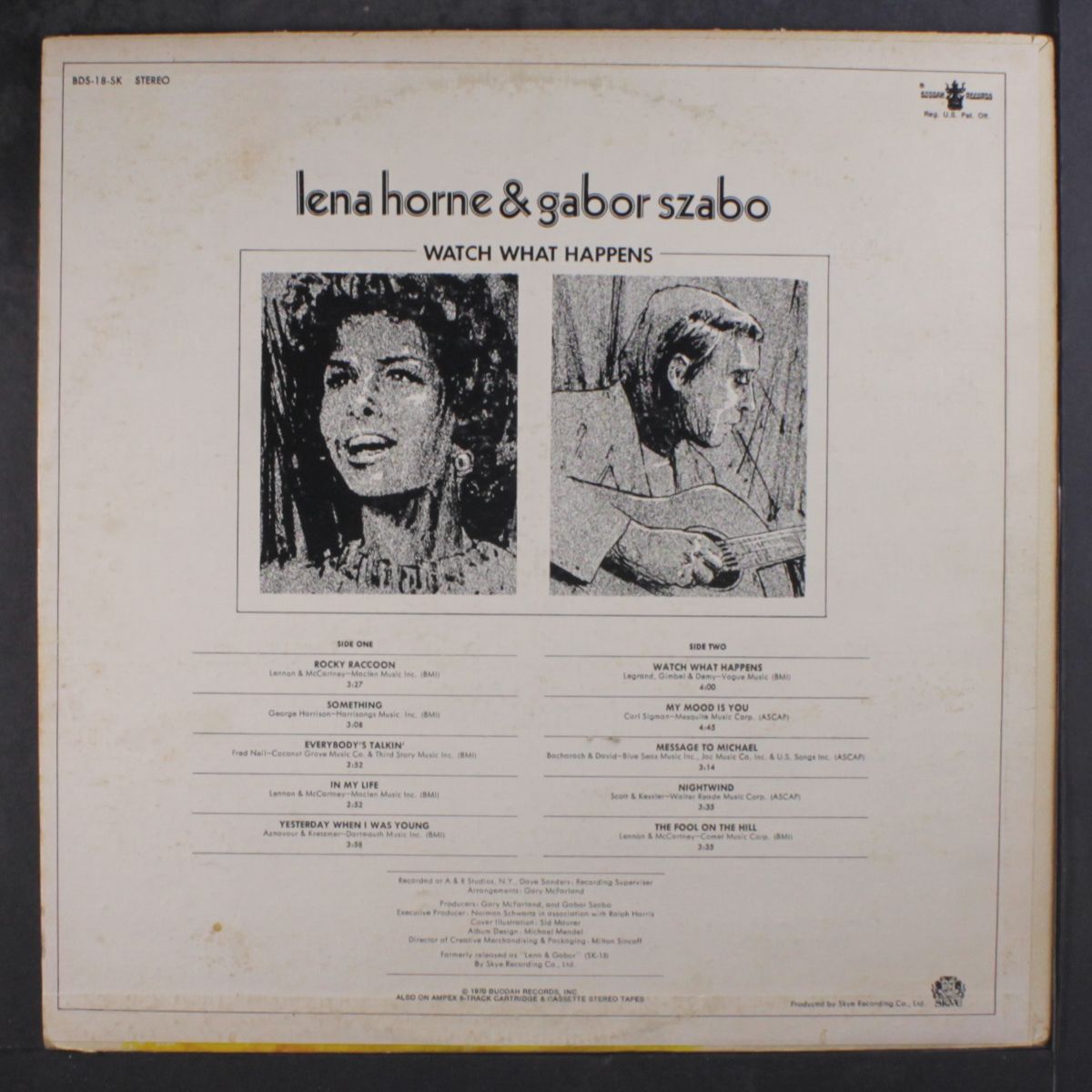 watch what happens by LENA HORNE/GABOR SZABO