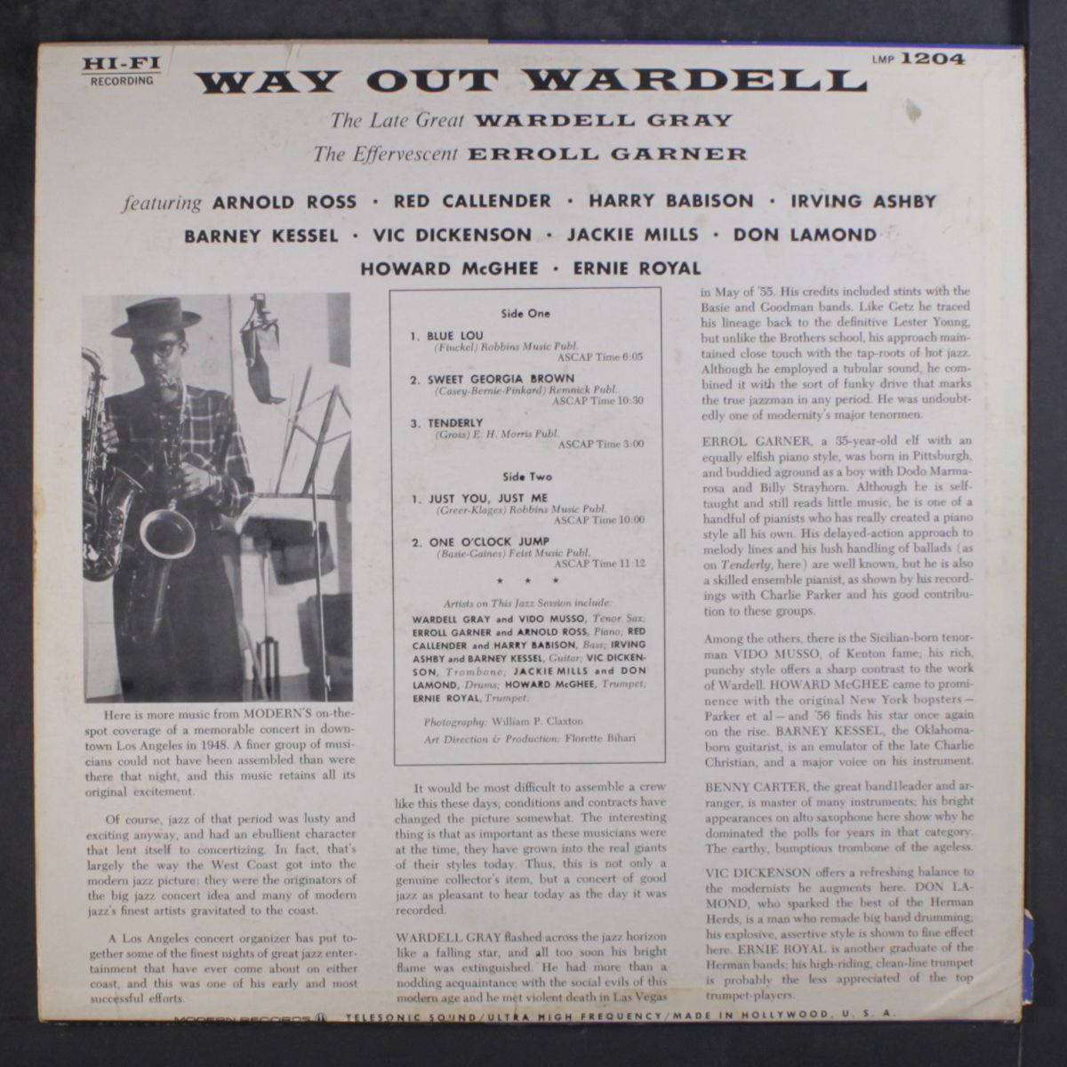 way out wardell by WARDELL GRAY