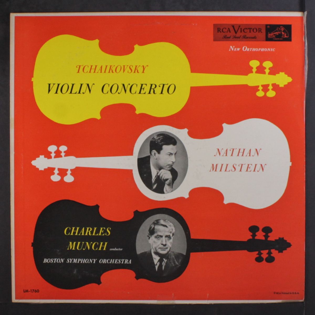 tchaikovsky: violin concerto by NATHAN MILSTEIN