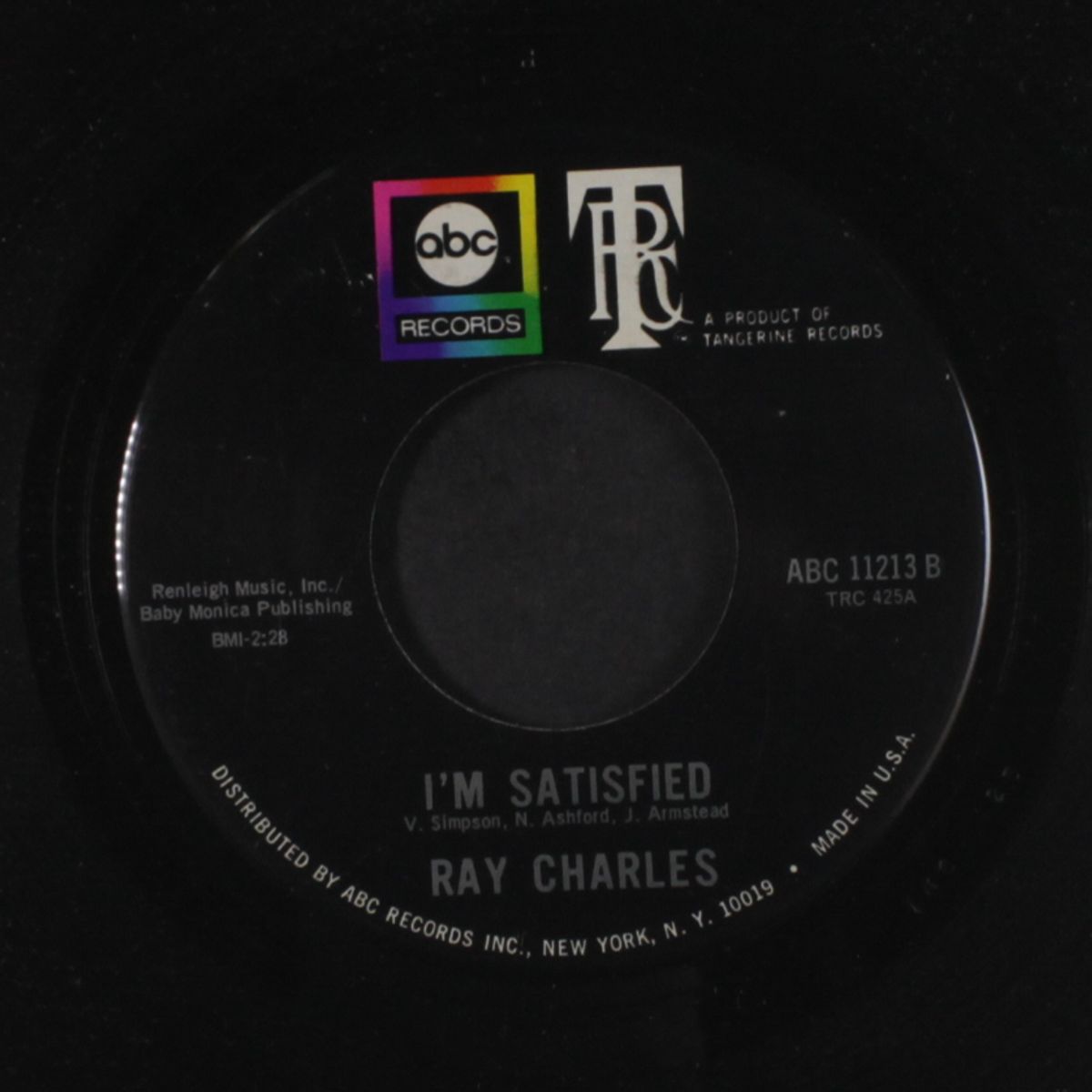 let me love you / i'm satisfied by RAY CHARLES