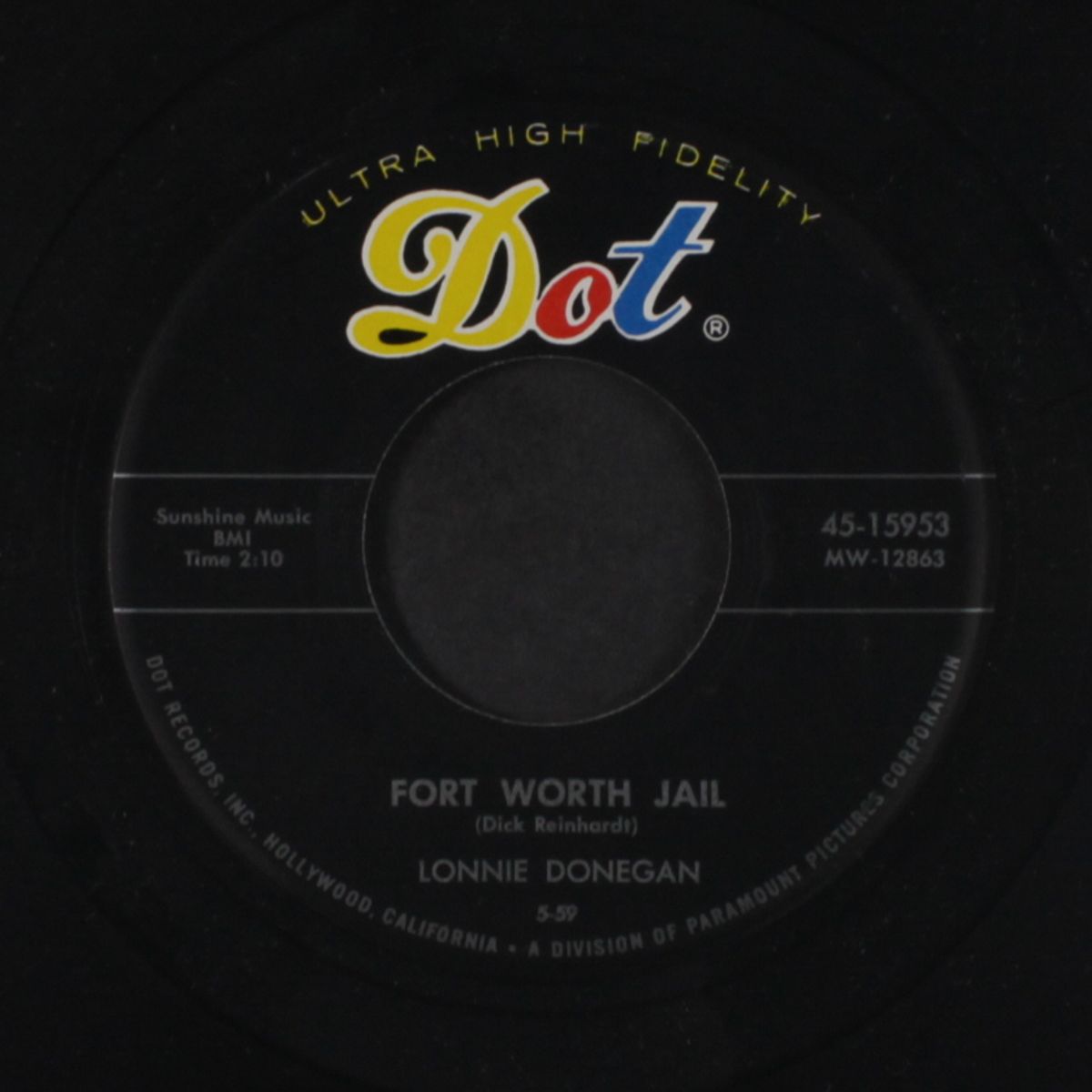 fort worth jail / whoa back buck by LONNIE DONEGAN