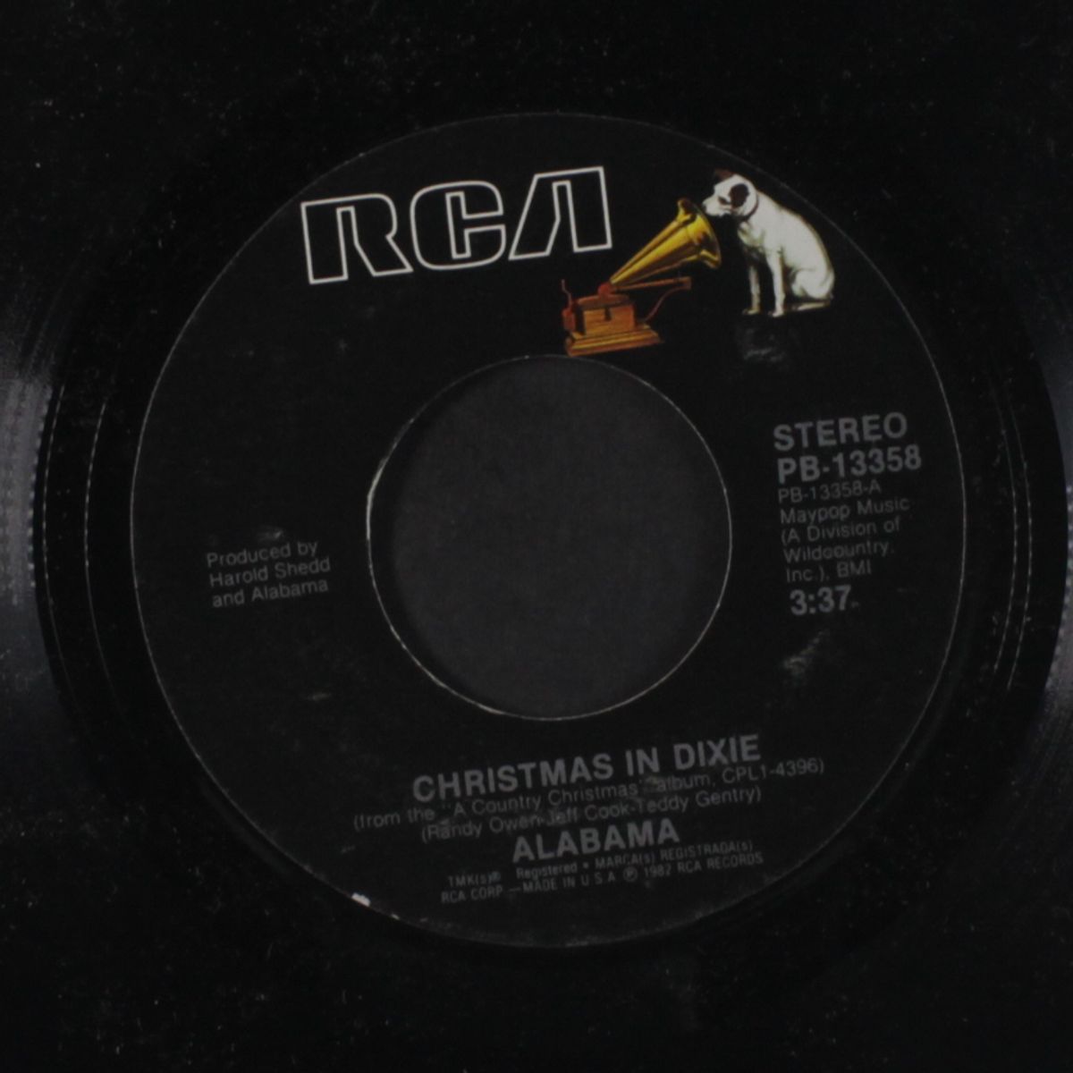 christmas in dixie / christmas is just a song for us this year by ALABAMA / LOUISE MANDRELL