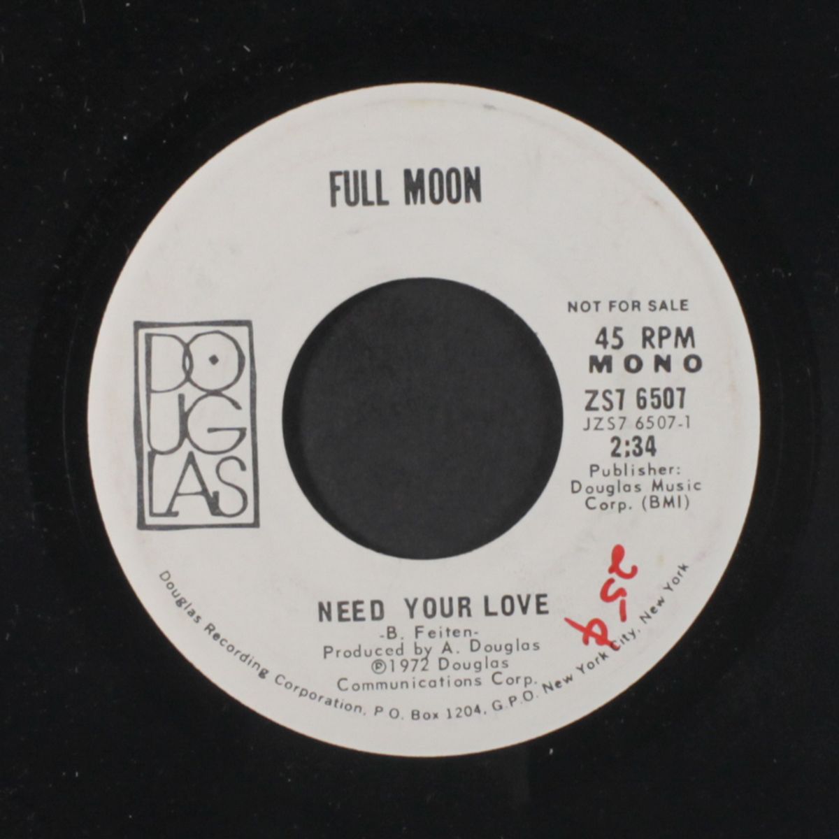 need your love / mono by FULL MOON