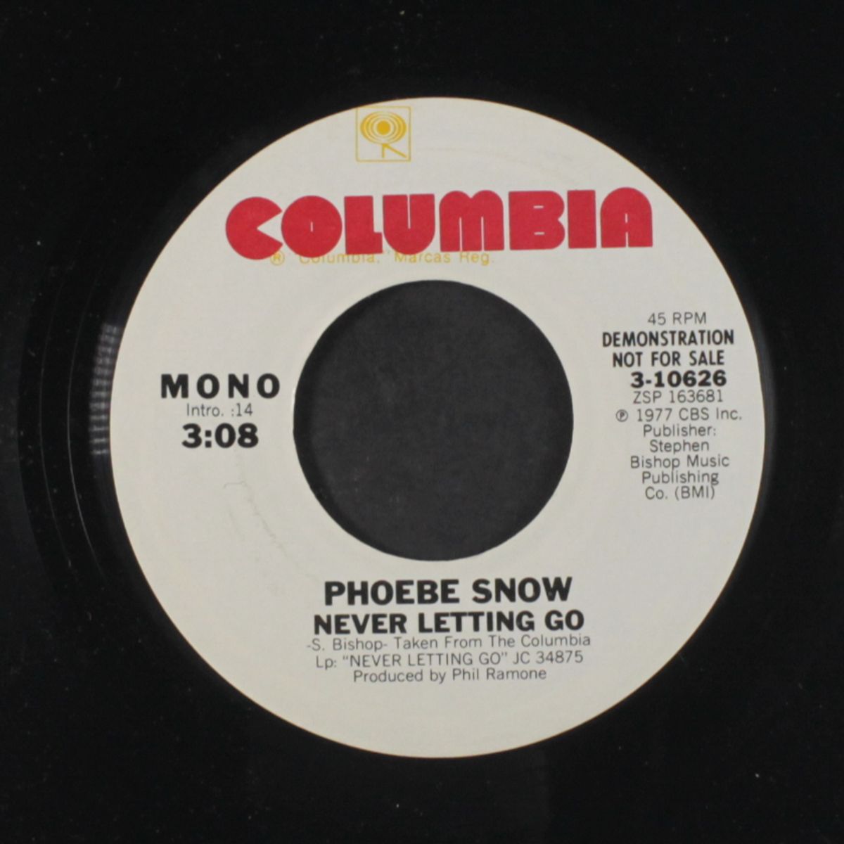 never letting go / mono by PHOEBE SNOW