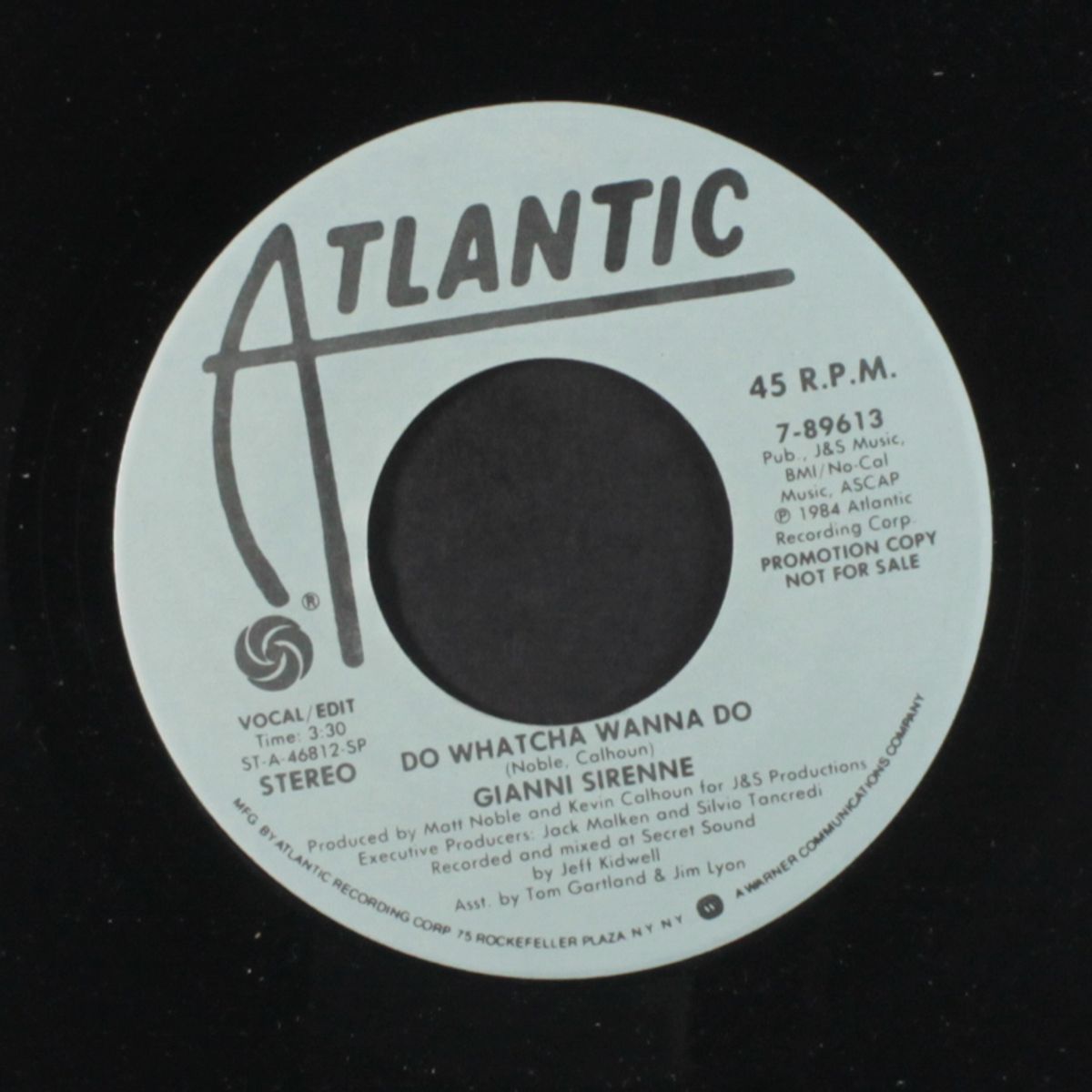 do watcha wanna do / same by GIANNI SIRENNE