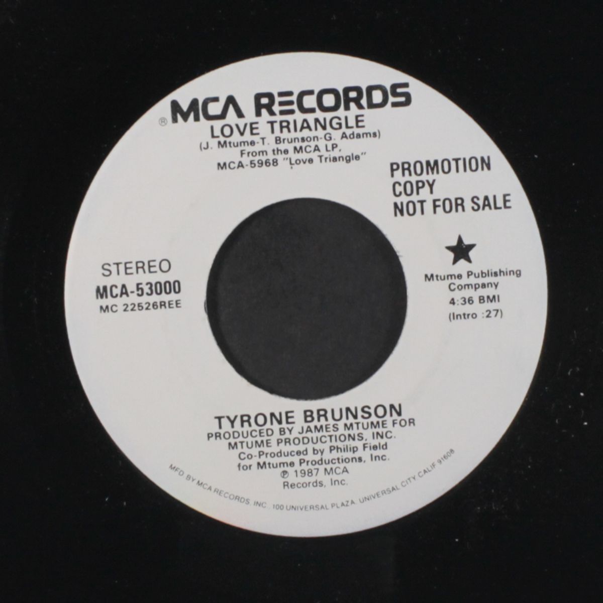 love triangle / same by TYRONE BRUNSON