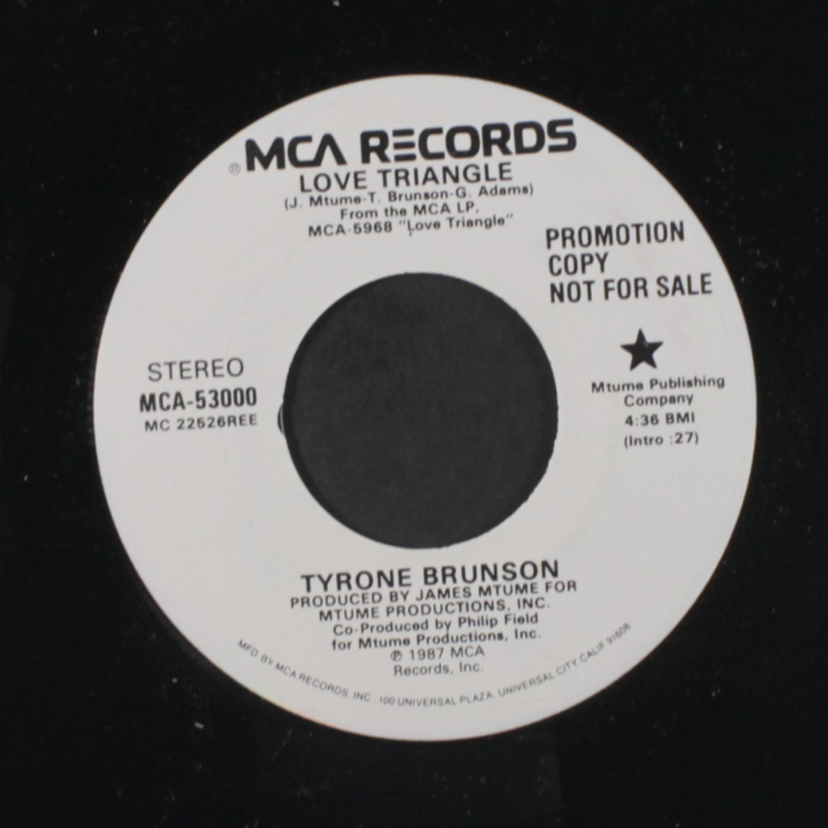 love triangle / same by TYRONE BRUNSON
