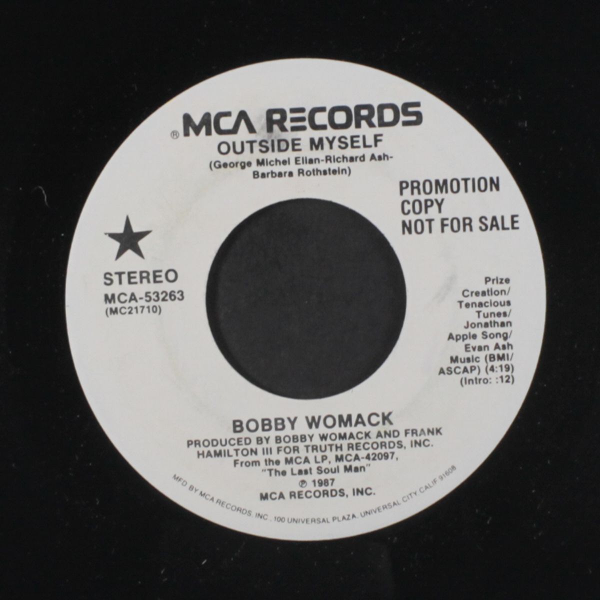 outside myself / same by BOBBY WOMACK