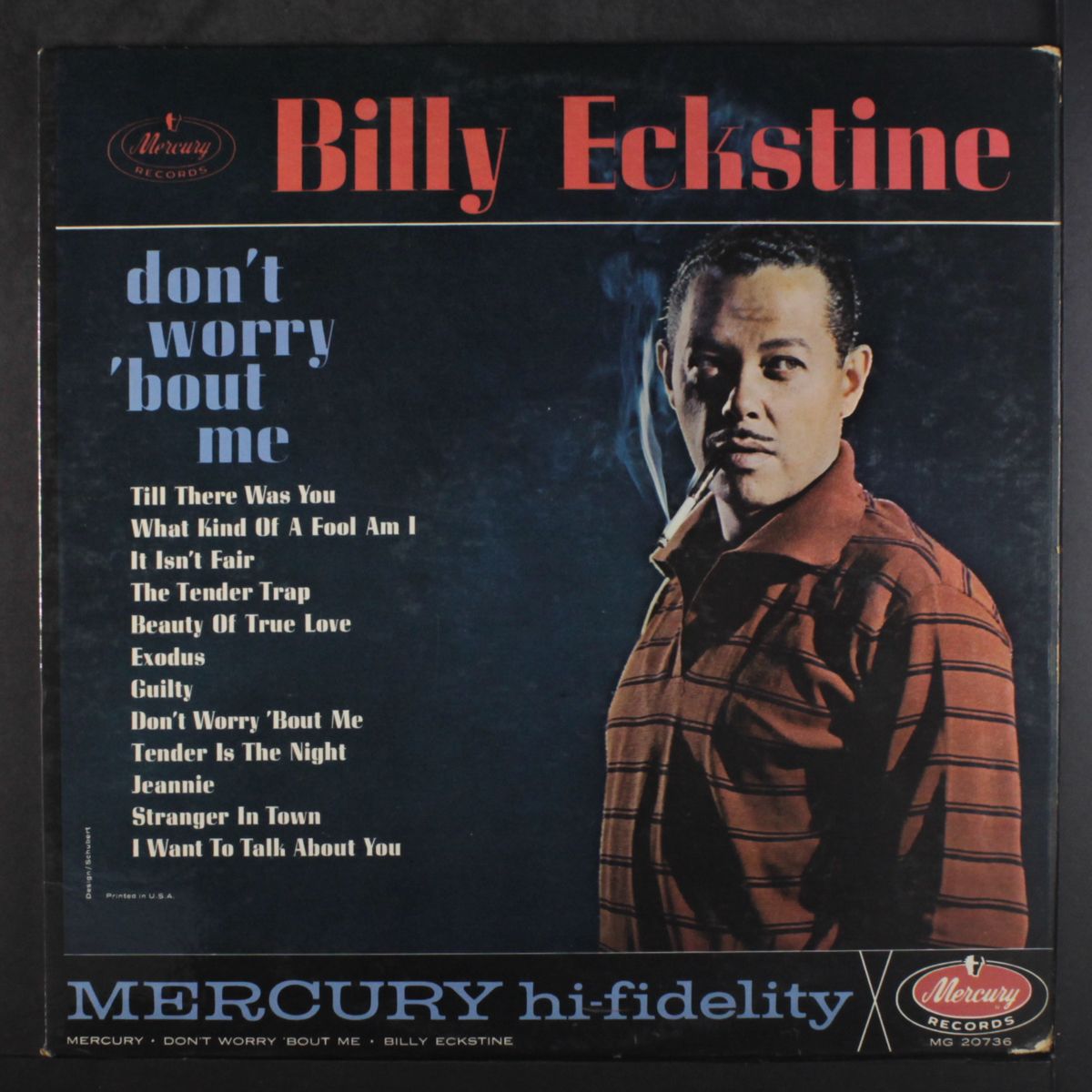 don't worry 'bout me by BILLY ECKSTINE