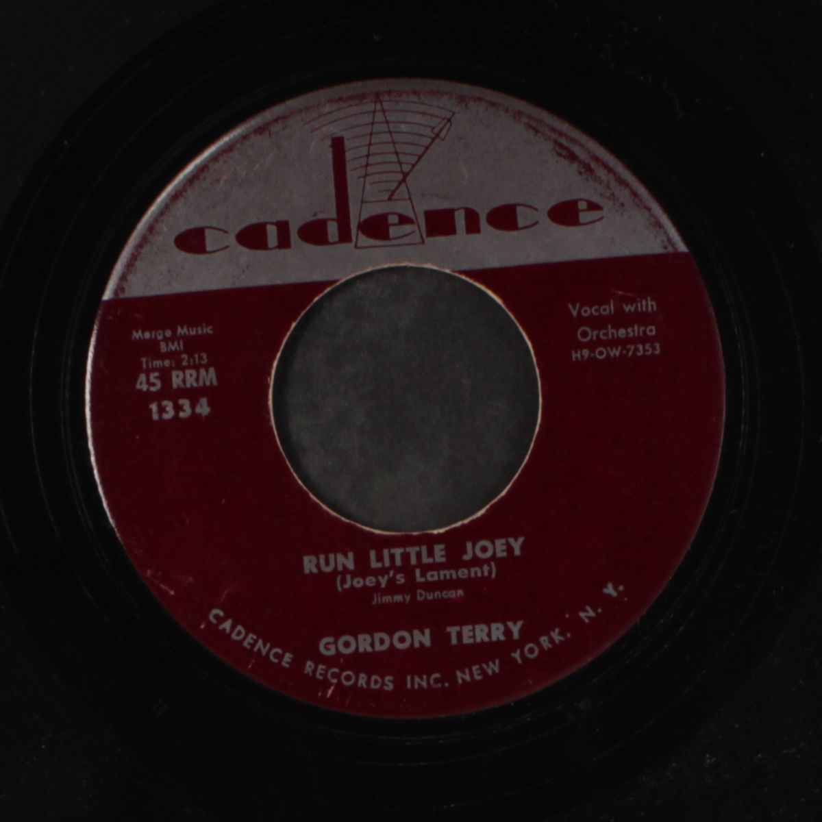 wild honey / run little joey by GORDON TERRY