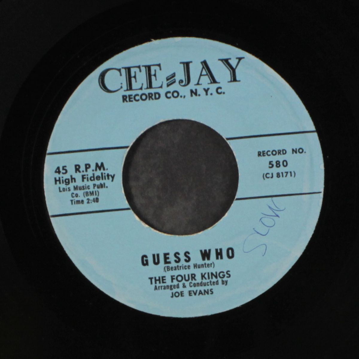 guess who / i don't want nobody but you by FOUR KINGS