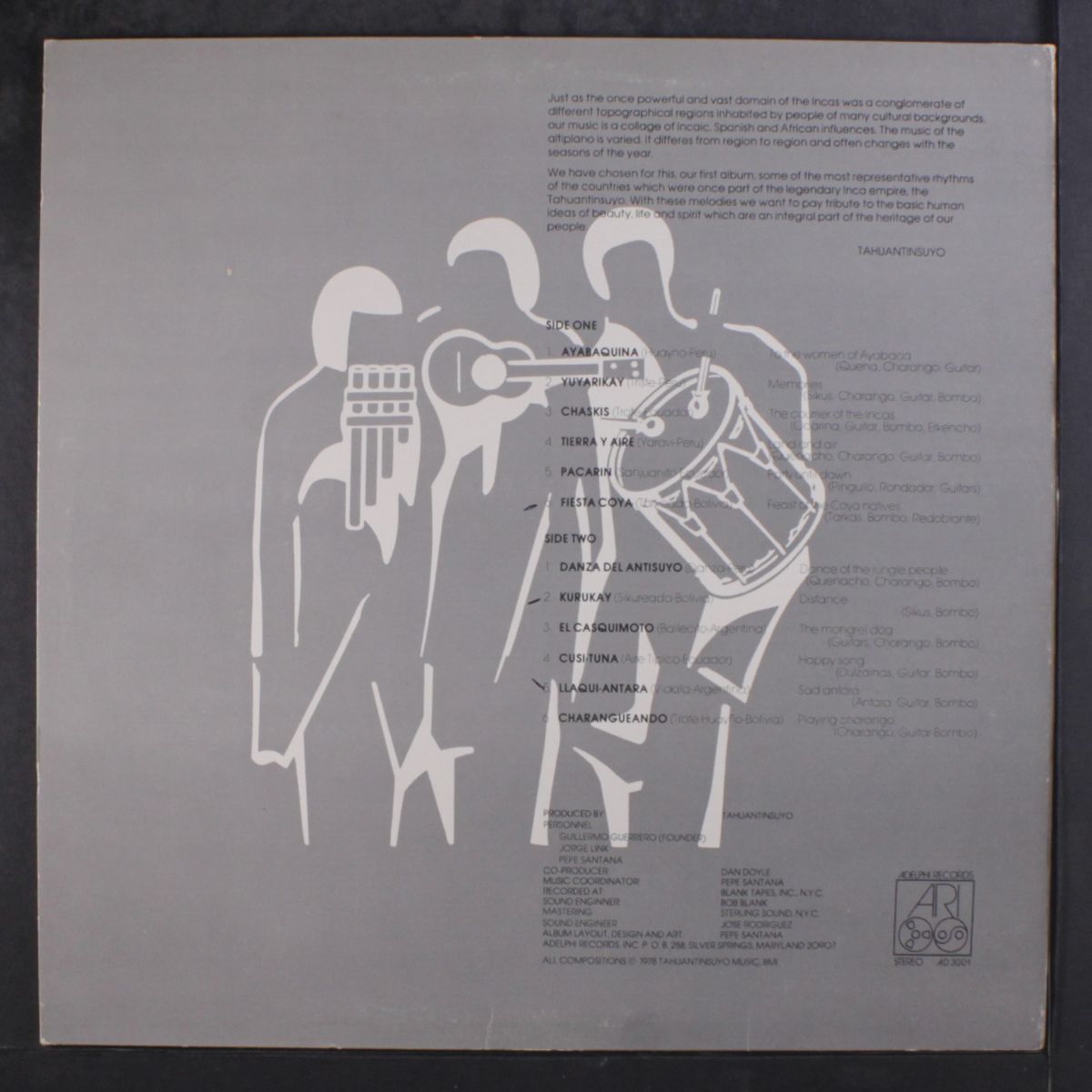 music of the andes by TAHUANTINSUYO