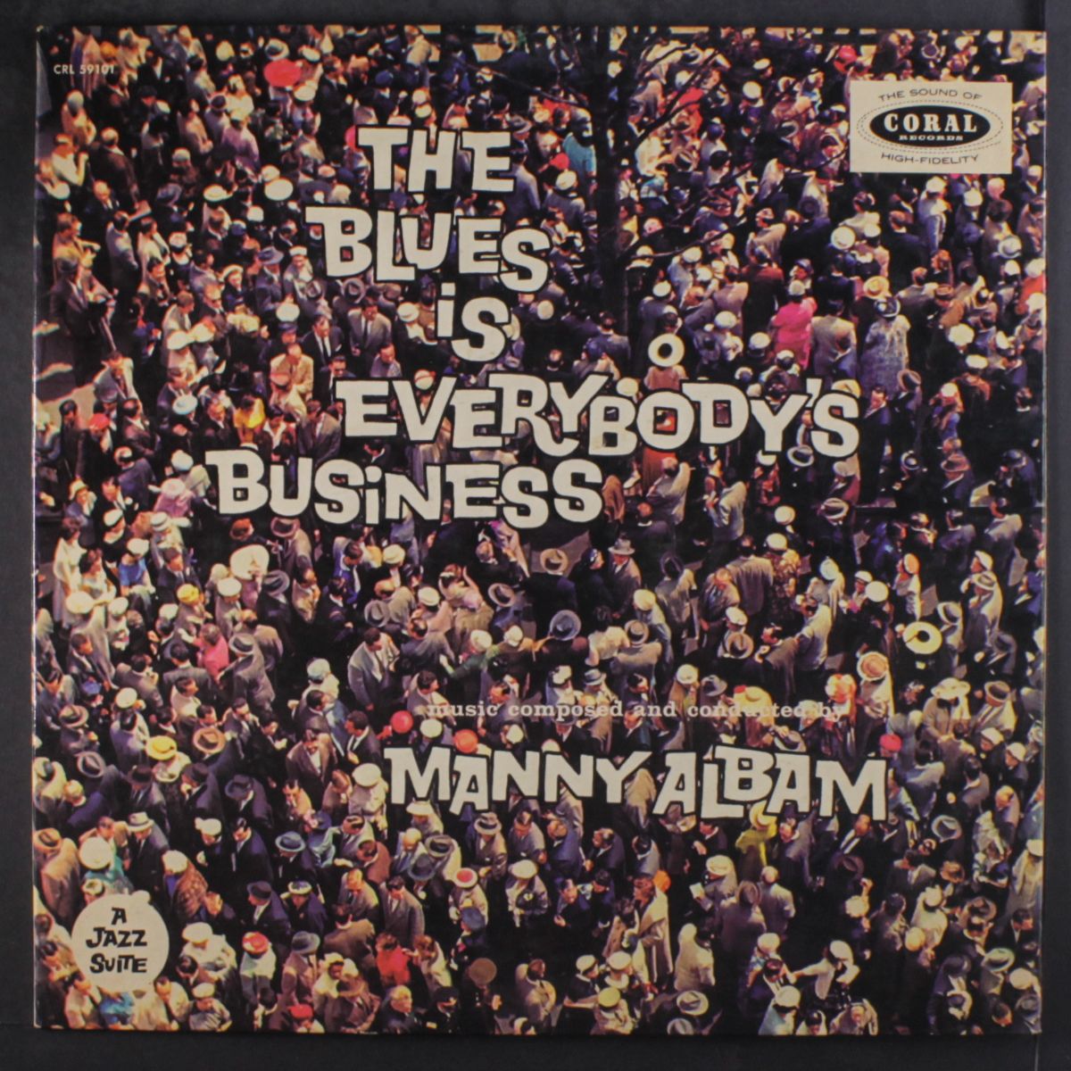 the blues is everybodys business by MANNY ALBAM