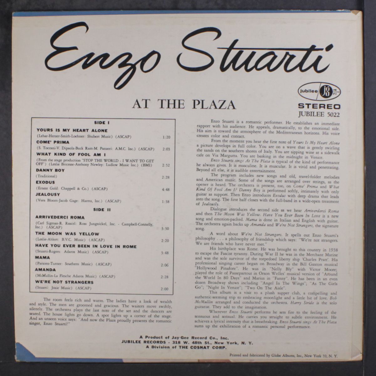 at the plaza by ENZO STUARTI