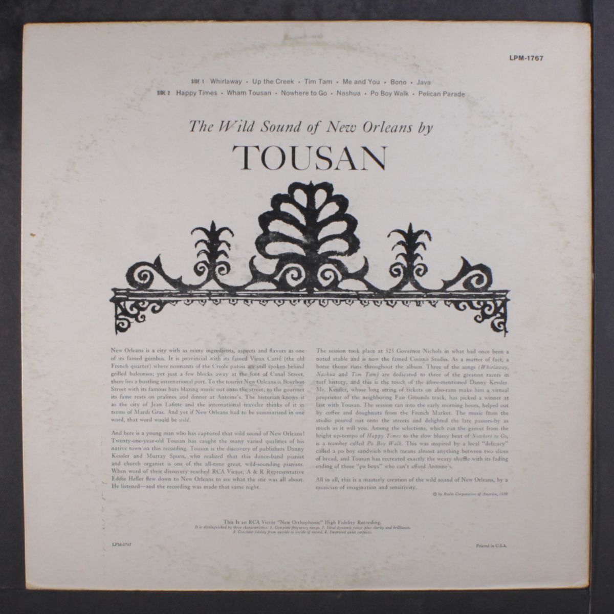 the wild sound of new orleans by TOUSAN