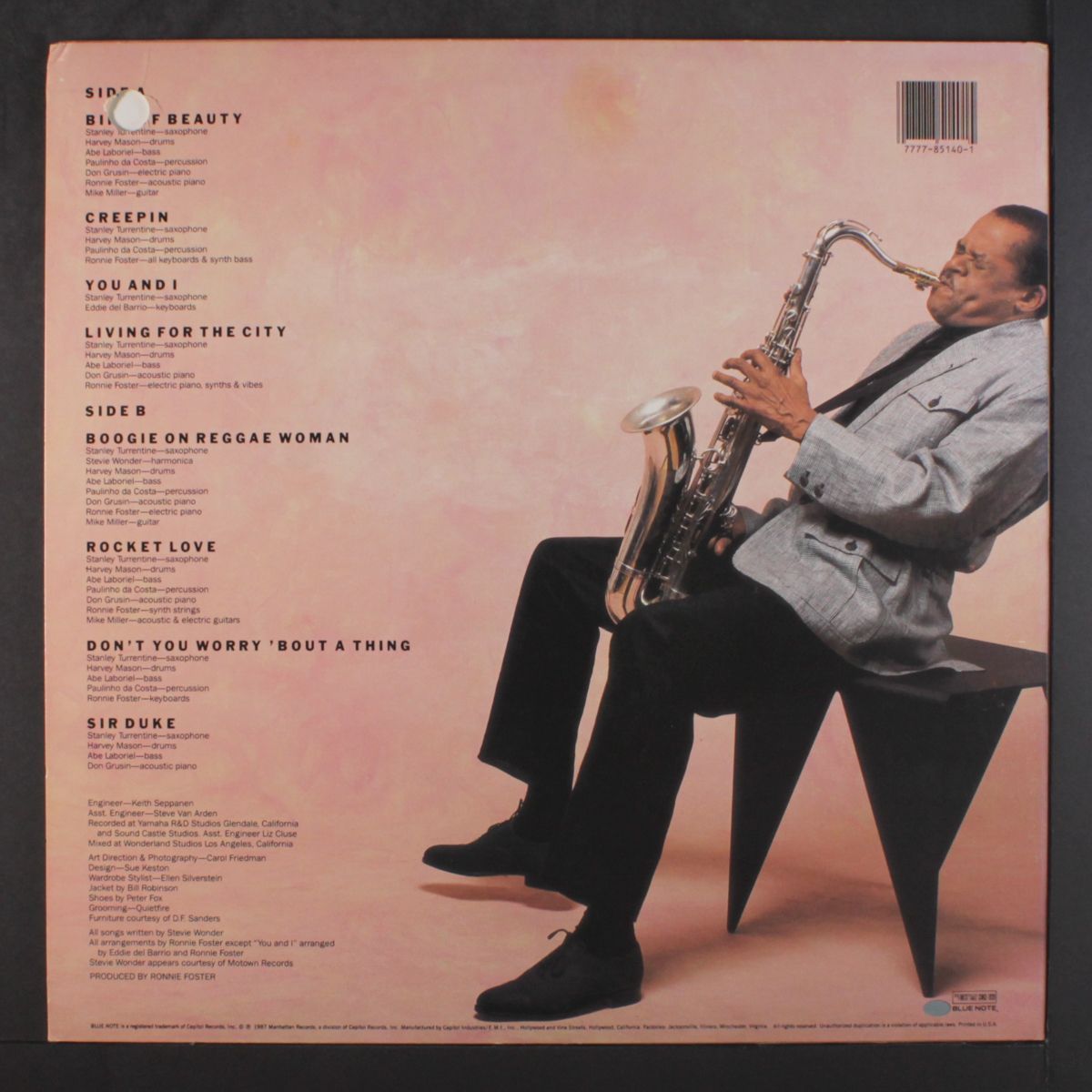 wonderland by STANLEY TURRENTINE