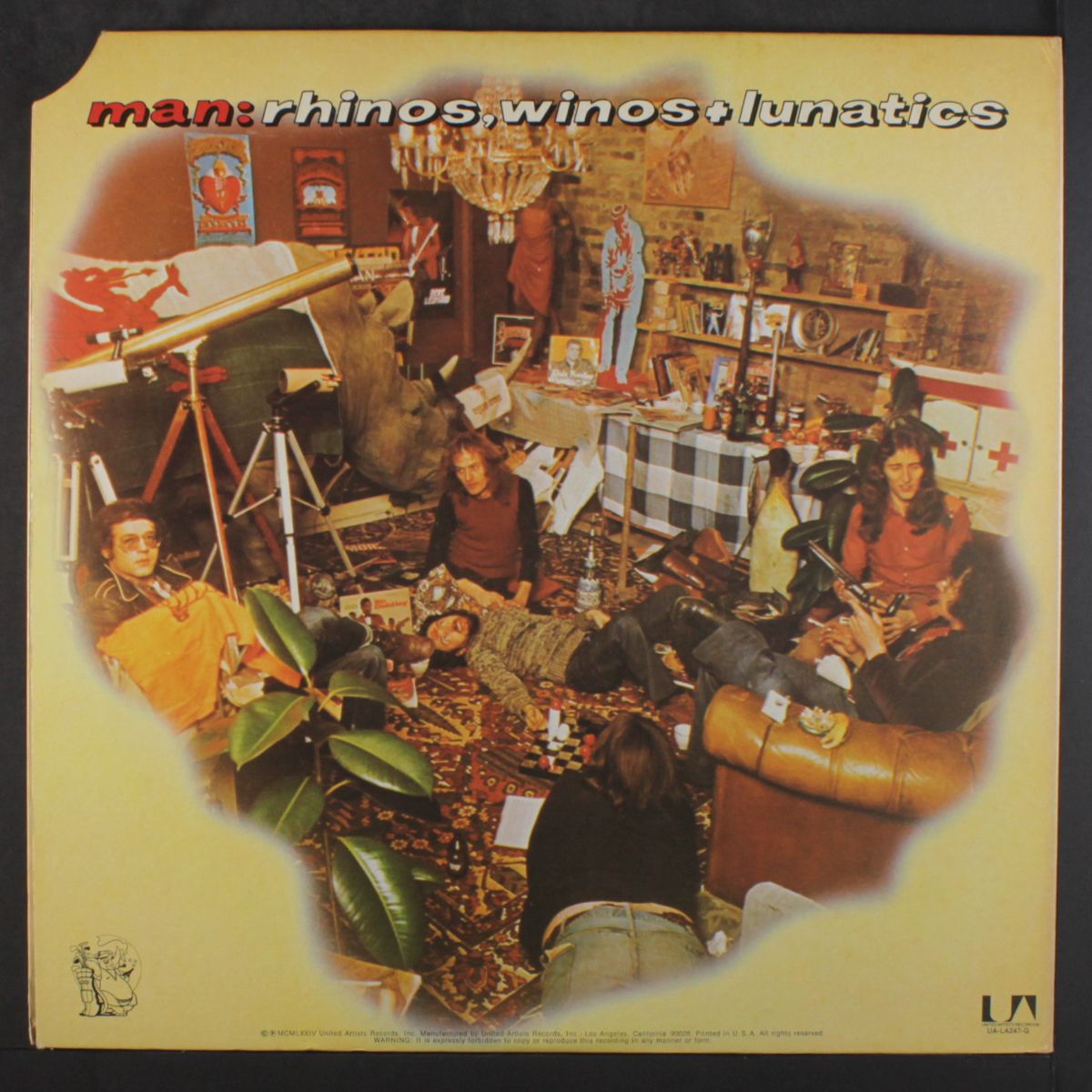 rhinos, winos & lunatics by MAN
