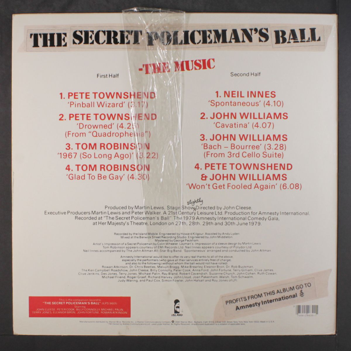 the secret policeman's ball by VARIOUS