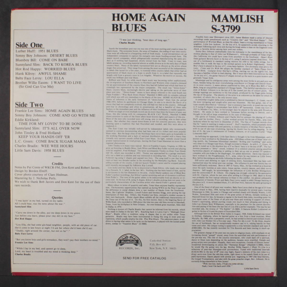 home again blues by VARIOUS