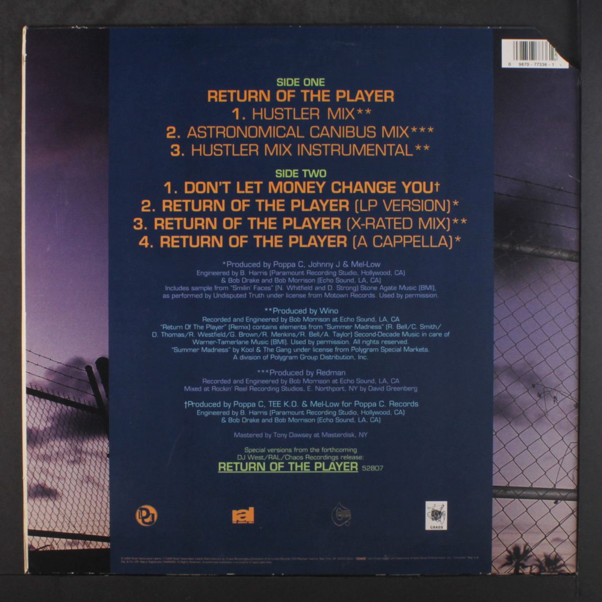 return of the player / instro by MEL-LOW