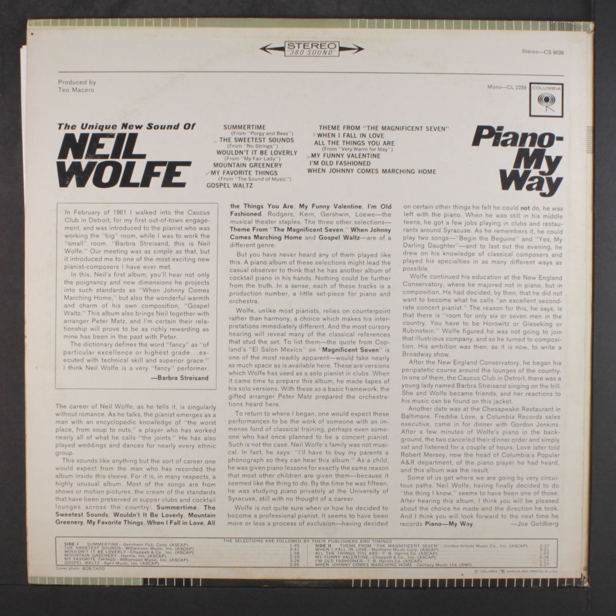 piano - my way by NEIL WOLFE
