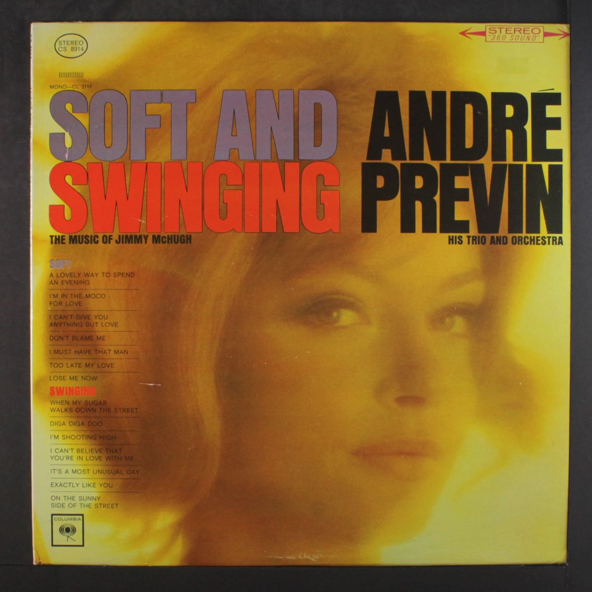 soft and swinging; music of jimmy mchugh by ANDRE PREVIN