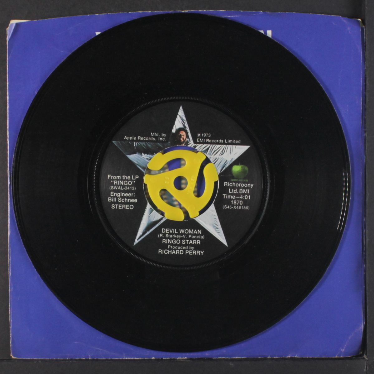 you're sixteen / devil woman by RINGO STARR