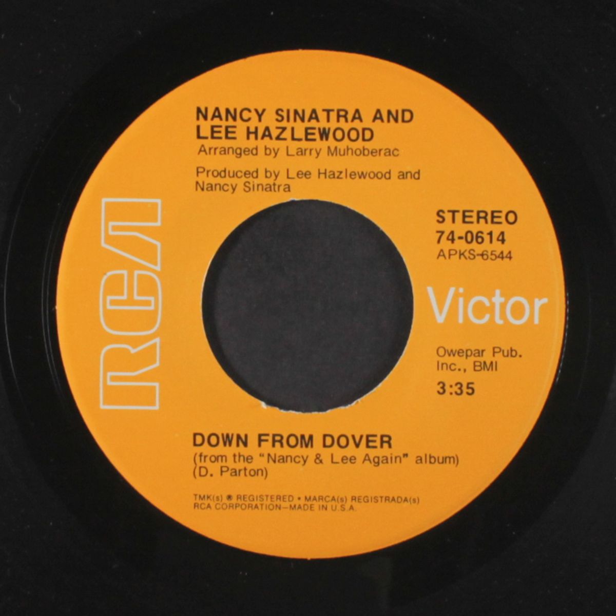 paris summer / down from dover by NANCY SINATRA & LEE HAZELWOOD