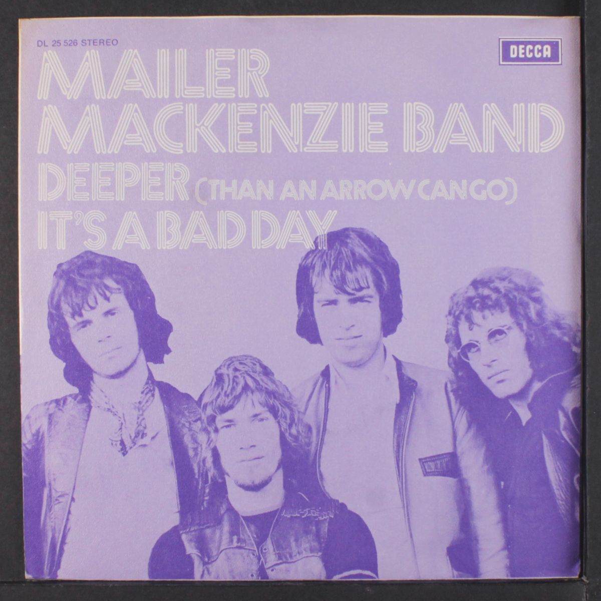 deeper / it's a bad day by MAILER MACKENZIE BAND