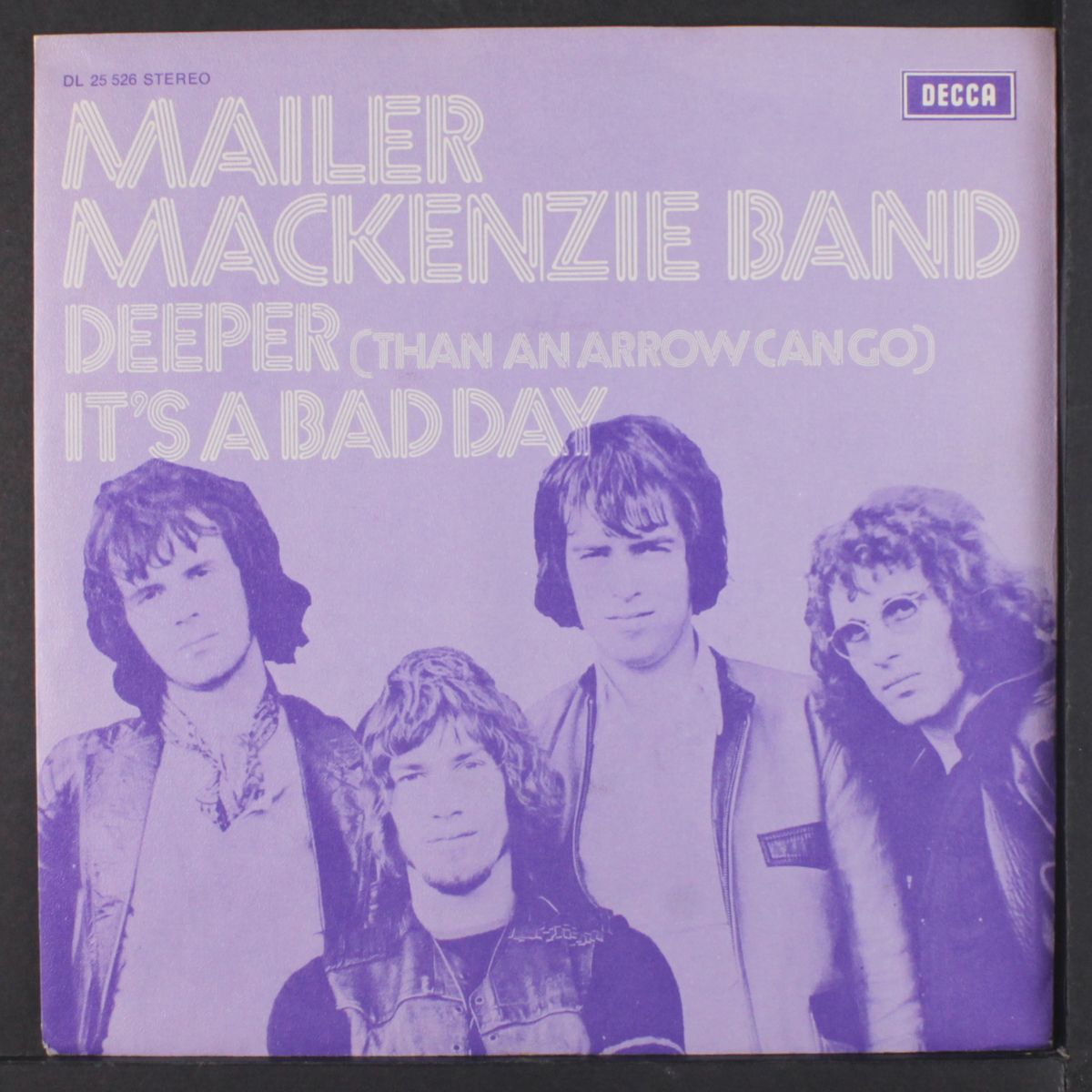 deeper / it's a bad day by MAILER MACKENZIE BAND