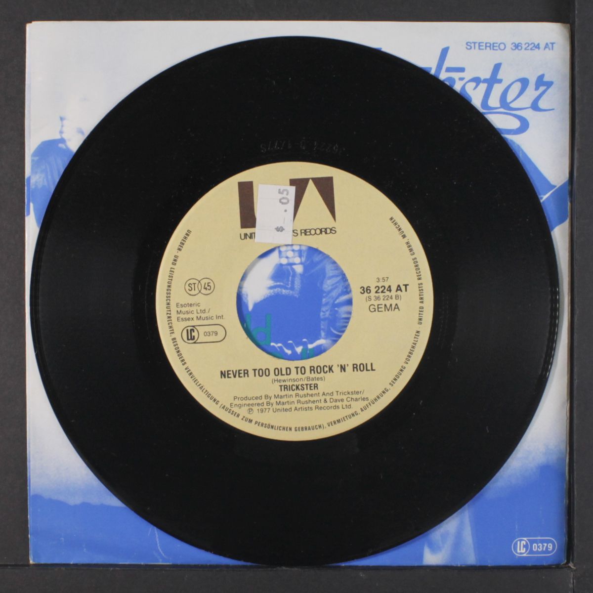 to fly away / never too old to rock n roll by TRICKSTER