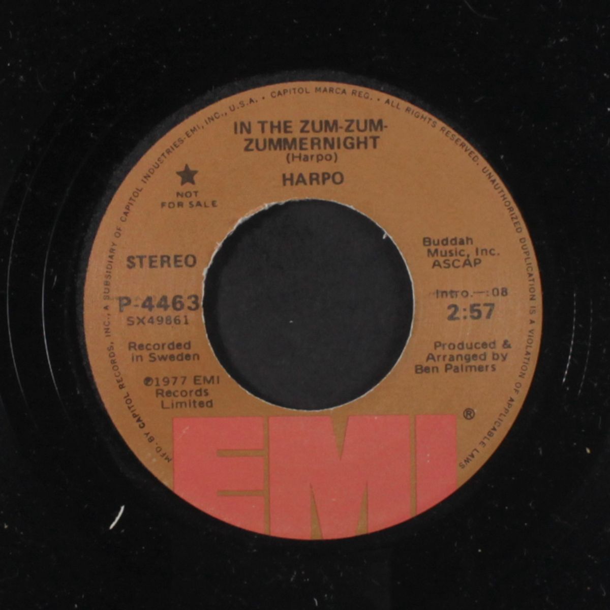 in the zum-zum-zummernight / mono by HARPO