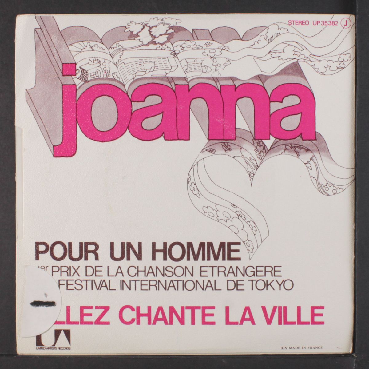 pour un homme / allez chante la ville by JOANNA