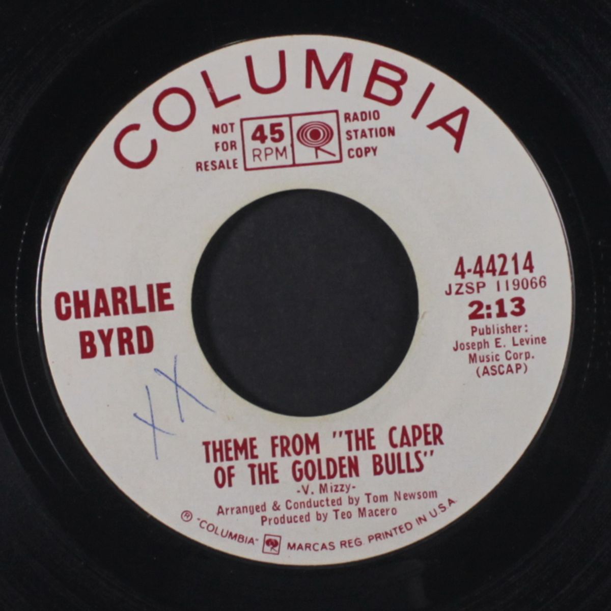 zona sul / theme from caper of the golden bulls by CHARLIE BYRD