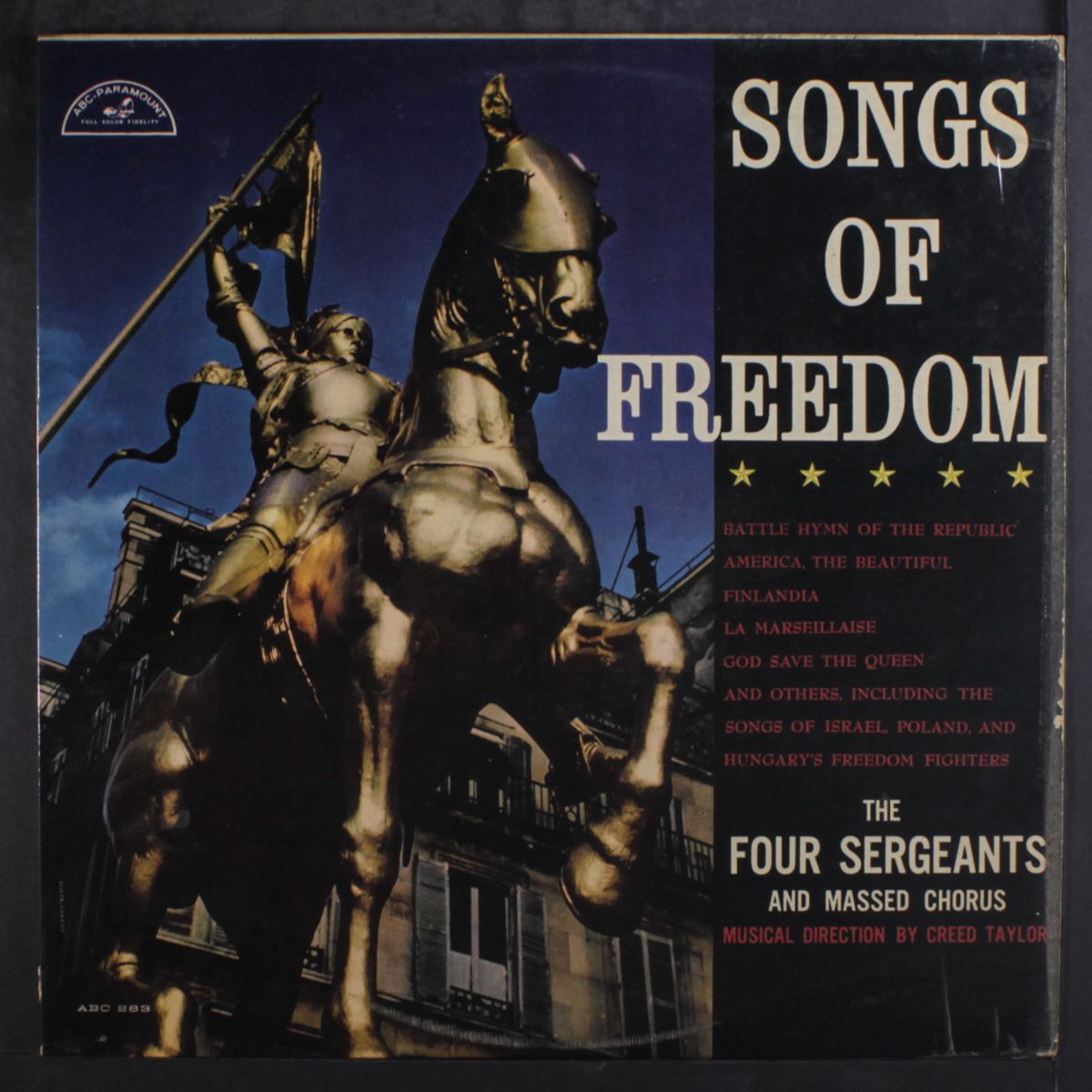 songs of freedom by FOUR SERGEANTS